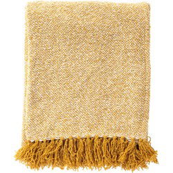 Dutch Decor SALLY - plaid 140x180 cm - Chai Tea - geel - Dutch Decor