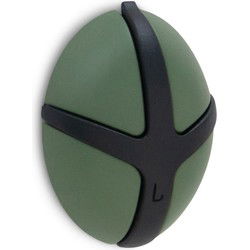 Spinder Design Wandkapstok Tick - Sage Green / Zwart