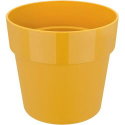 3 stuks - Bloempot B.for original rond 16cm oker