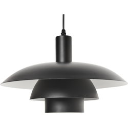 Beliani HILBA - Hanglamp-Zwart-Metaal