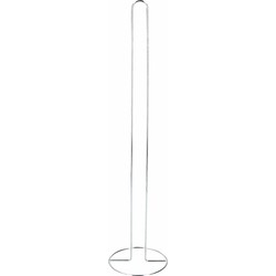 Toiletrolhouder - RVS - chroom - reserverolhouder - 60 cm - Toiletrolhouders