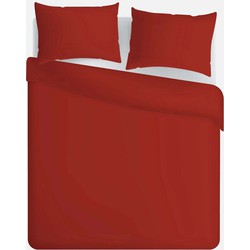 Larson - Luxe hotelkwaliteit dekbedovertrek - Tweepersoons - 200x220cm - Rood