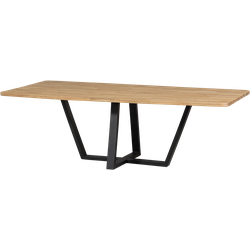 WOOOD Combi-Tablo Tafelblad - Eiken - Naturel - 77x240x100