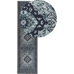 Beliani VADKADAM - Loper-Grijs-Polyester