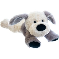 Magnetron warmte knuffel hond/puppy 18 cm - Opwarmknuffels