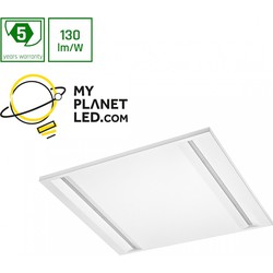 LED paneel designlines wit 60x60 vierkante systeemplafondverlichting 44W