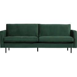 BePureHome Rodeo Classic 2,5-zits Bank - Velvet - Green Forest - 83x230x88
