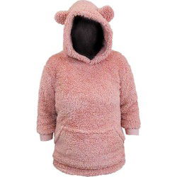 Unique Living - Hoodie kids Pippa old Pink -50x70cm