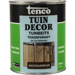 Gartendekor transparent kastanienbraun 1l Farbe/Lasur - tenco