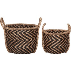 MUST Living Basket MUST Living round XL, set of 2,33xØ46 cm | 41xØ54 cm