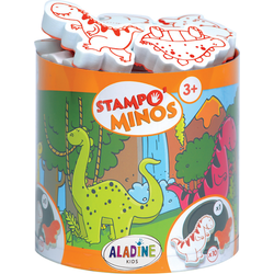 Aladine Aladine Aladine Kids Stampo Minos Stempel Set Dino's 10 stuks