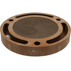 4animalz® Toy Kattenspeeltje met Krabpaal - 40 cm doorsnede