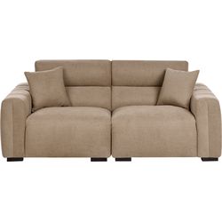 FAUSKAN - Driezitsbank - Lichtbruin - Polyester
