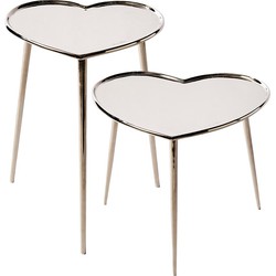 Riviera Maison Lovely Heart End Table S/2