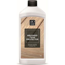 Brushed teak protector