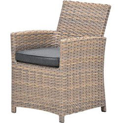 Seagull dining fauteuil - vintage willow - reflex black