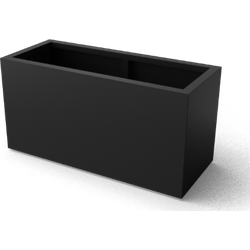 Artus rechthoekige Aluminium plantenbakken Lengte: 1200 Breedte: 300 Hoogte: 800