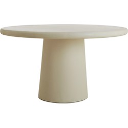 Light&living Eettafel Ø140x76 cm KULONA beige