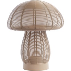 Light & Living - Theelicht MUSHROOM - 28x34x34cm - Wit