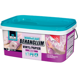 Wand&Klaar Behanglijm Vinyl/Papier Emmer 2,5 kg