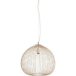 Light&living Hanglamp Ø45x45 cm RILANA mat beige