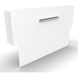 Cascadi Aluminium Watervalelement (op vijver) Lengte: 1000 Breedte: 250 Hoogte: 1200