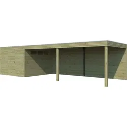 Woodlands blokhut QBH2, 900 x 300 cm