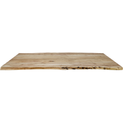 Rechthoekig tafelblad SoHo - 250x100x4 - Naturel - Acaciahout