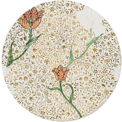 William Morris - Garden Tulip - Walljar - Wanddecoratie - Behangcirkel