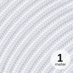 Strijkijzersnoer 3-aderig - per meter - wit