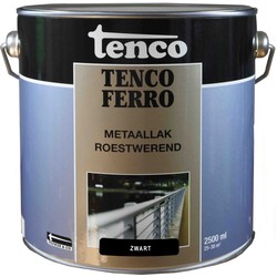 Ferro zwart 2,5l verf/beits - tenco