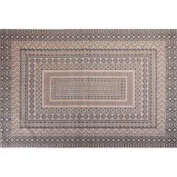 Beliani BAGLAR - Laagpolig-Beige-Jute