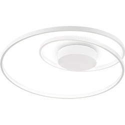 Ideal Lux - Oz - Plafondlamp - Metaal - LED - Wit