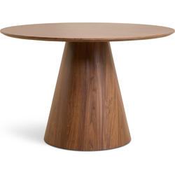 Louis Eettafel - Ø120cm Walnoot
