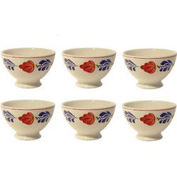 Boerenbont Kommen 10 cm - set van 6 stuks