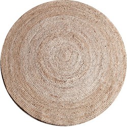 Jute vloerkleed - Rond Naturel - Jute vloerkleed - Rond Naturel