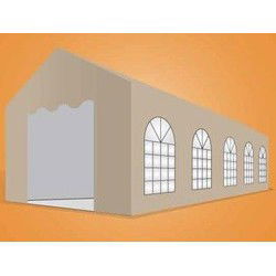 Premium Partytent PVC 4x10x2 mtr in Beige