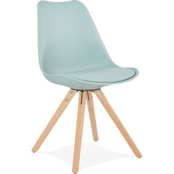 Scandinavische stoel GOUJA blauw