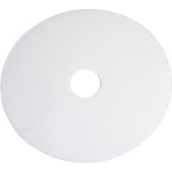 Open - Wit - Ronde Lampenkap Diffusers - Inbouw Lampenkap Diffusers - Lampenkap Vervanging Lampfittingen - 50*50*0.5 cm - Geschikt voor lampenkappen met een diameter van 50 cm