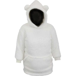 Unique Living - Hoodie kids Pippa Dove White -50x70cm