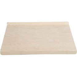 FSC® Houten Dubbelzijdige Aanrechtplank - Te gebruiken als Bak plaat of als Deegrol plaat - Keukensnijplank - Rechthoekig