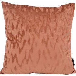 Sierkussen Velvet Stain Oranje/Roest | 45 x 45 cm | Velvet / Polyester