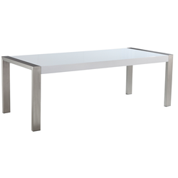 Beliani ARCTIC - Eettafel-Wit-MDF