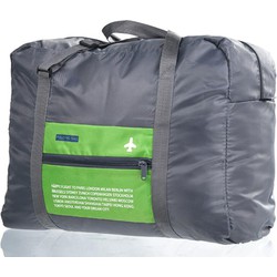 Decopatent® Reistas Flightbag - Handbagage koffer reis tas - Travelbag - Organizer Opvouwbaar - Tas voor aan je koffer - Groen