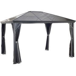 Sojag Aluminium Paviljoen Verona 1014 met Klamboe - 298x423x261 cm