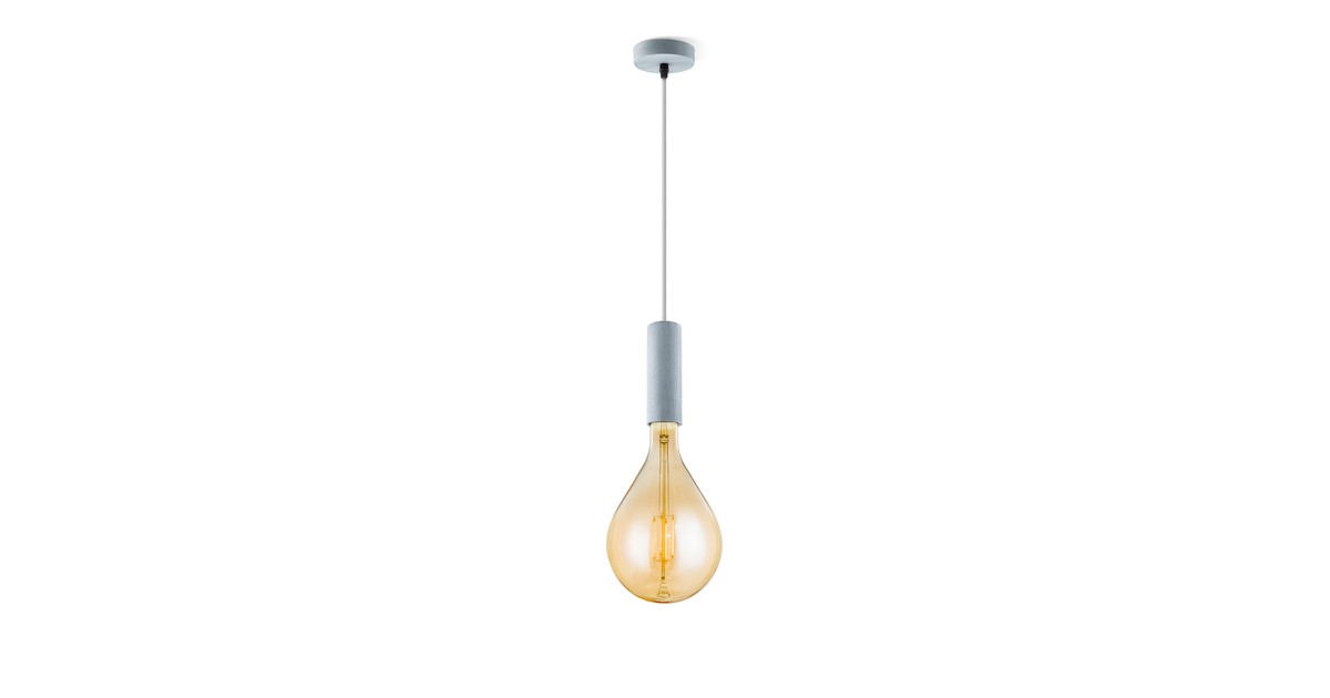 Home sweet home hanglamp Saga beton Pear - amber