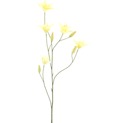 Day lily spray yellow 106 cm kunstbloem