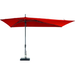 Madison - Parasol Asymmetric Sideways Brick Red - 360x220 - Rood