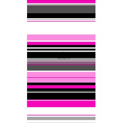 ESTAhome fotobehang stripes roze - 100 x 279 cm - 156505
