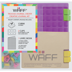 Waff Waff Waff Creatief Dagboek Set A7 Paars